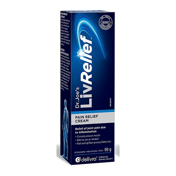 LivRelief Pain Relief Cream 50g
