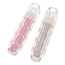 Beavorty 2pcs Natural Waterproof Liquid Eyeshadow Cosmetics Easy to Apply for Beginners