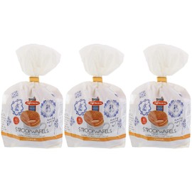 Stroopwafels Pack of 3 - (3x10) Caramel Waffles (290g)