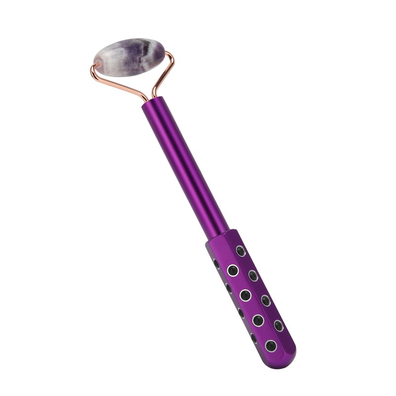 Germanium Stone Facial Massage Roller 2 in 1 Facial Skincare