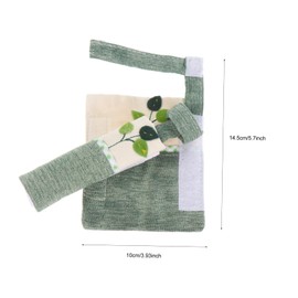 Tofficu Refrigerator Door Handle Covers Fridge Removal Protection Case Soft Fabric for Easy Cleaning