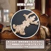 MUXSAM 25*6cm 4pcs Wood Carving Decal Corner Wood Applique Decorative