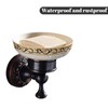 Leyden Bronze Soap Dish, Oil Rubbed Bronze Bathroom Accessories Soap