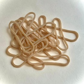 EL GALLO Ligas de Hule Natural #18-330 Bandas de Goma aprox - Tamaño 18 (5 cm de largo y 1mm de ancho) 80 gramos y 165 Ligas de Hule aprox. Cada Bolsa. Paquete de 2 Bolsas