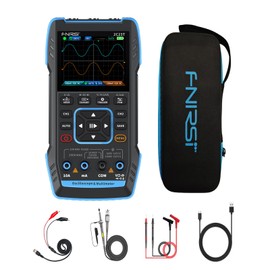 【2C23T Upgraded with Carrying CASE】 3 in1 Oscilloscope/Multimeter/DDS Signal Generator with 2 Channels, Automotive Oscilloscope 10MHz Bandwidth, 50MSa/s Sampling Rate, 10000 Counts, Voltage, Current