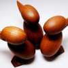 Ducking Child Duck Wooden Scandinavian Miscellaneous Goods Figurine Wooden Object