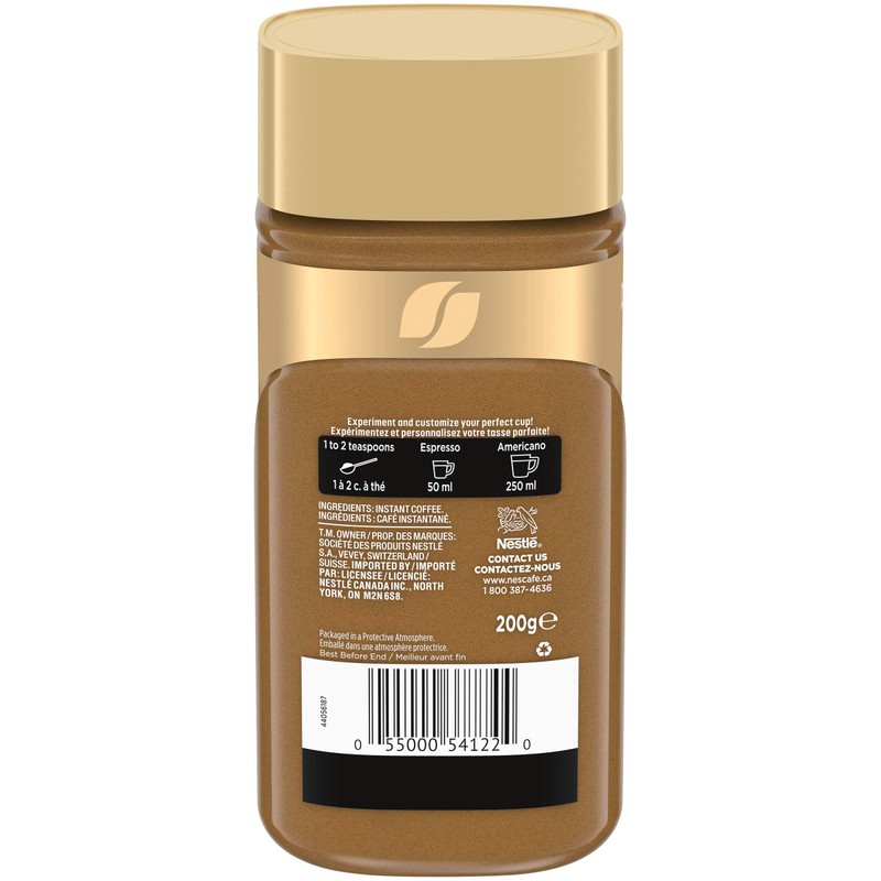 Nescafé Gold Espresso Instant Coffee, 200g