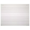 West Music Giant Double Staff Paper Chart - 19" x