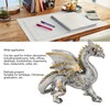 Mechanical Steampunk Dragon Sculpture Decorative Resin Dragon Statue for Bedrooms
