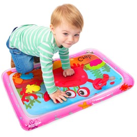Learning Mat with Water - Baby Water Mat - Inflatable Water Mat for Infants and Toddlers Water Play Mats Baby - Toy Mat for Early Childhood Development