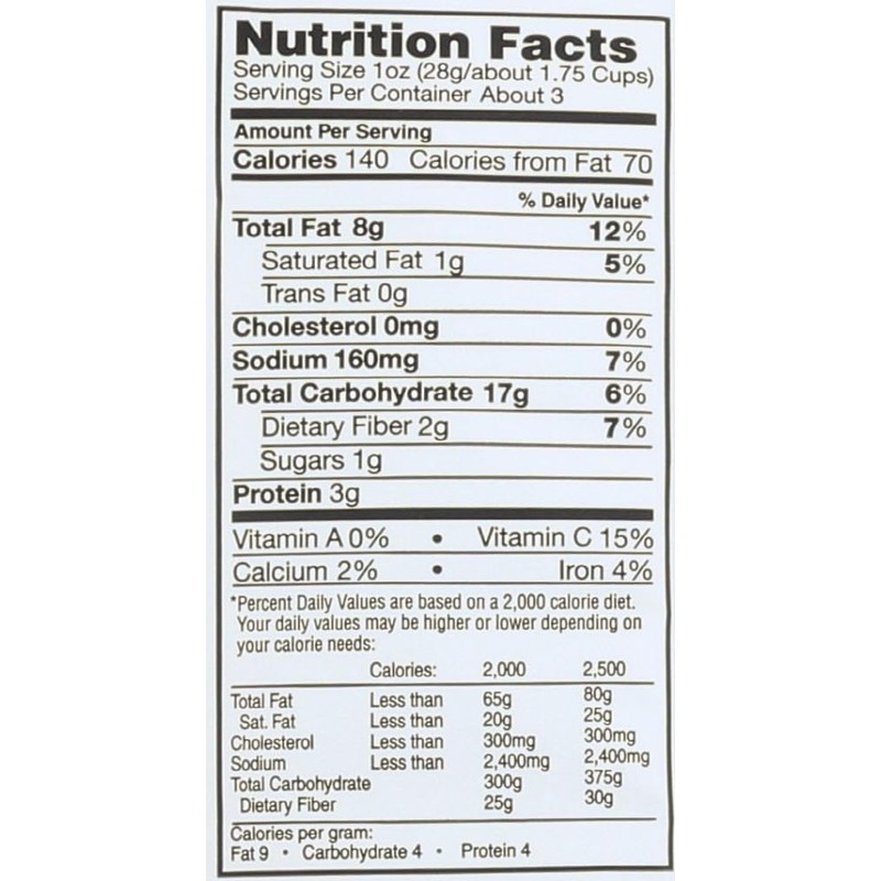 Vegan Rob's Plant Based Probiotic Cauliflower Puffs Certified Gluten Free