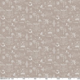 ANRO, oilcloth, wax tablecloth, linen look.