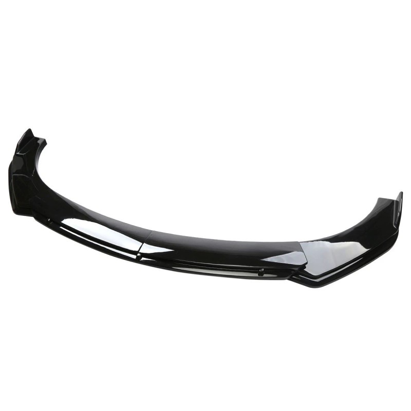 For Benz EClass E250 E350 Gloss Black Front Bumper Lip