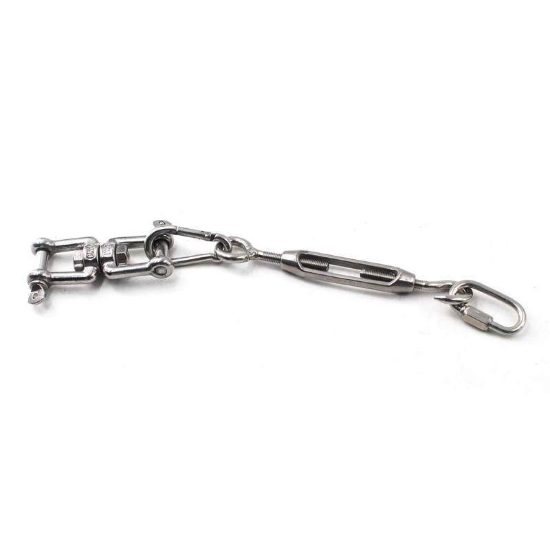 Flomore M5 Swivel Double Shackle 304 Stainless Steel Boat Anchor