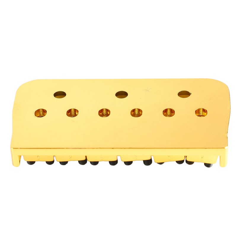 Electric Guitar Fixed Bridge Metal Adjustable Professional Guitar Fixed Bridge