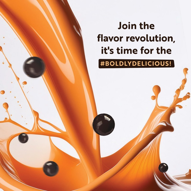 Jans Boba Milk Tea (Pack of 1, Thai Tea)