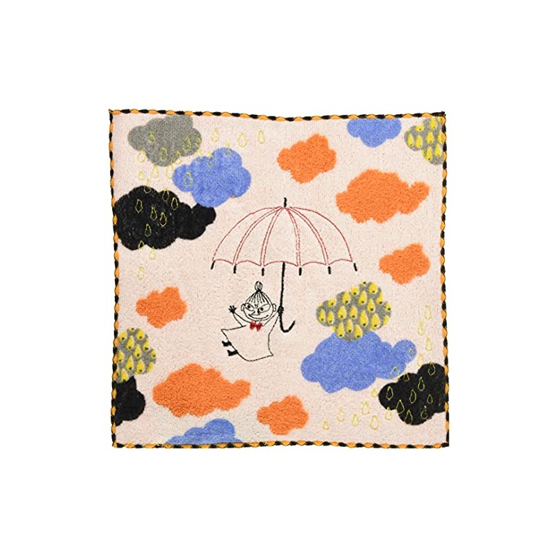 Marushin 1405022900 Moomin Hand Towel, 9.8 x 9.8 inches (25