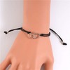 2 Pcs Pinky Promise Distance Matching Bracelet Friendship Couple Bracelet