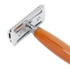 Long Handle Double Edge Safety Razor Zinc Alloy Resin Manual
