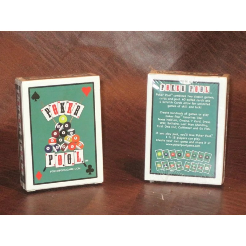 Wallace Games Poker Pool Playing Cards
