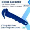 IDL Packaging CN-158 Recessed-Blade Cutter for Stretch Wrap, Plastic &