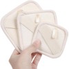 Esponja Vegetal para Ducha de Baño 5 Piezas, Lufa Beige