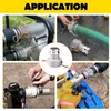 Venussar DA4030 Type DA Cam and Groove Hose Fitting, 4"