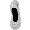 Women's Portable Foldable Ballet Flats Shoes Roll Up Slippers for