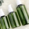 Green Empty Pump Essence Bottle Travel Shampoo Empty Bottle 150ml 5ea