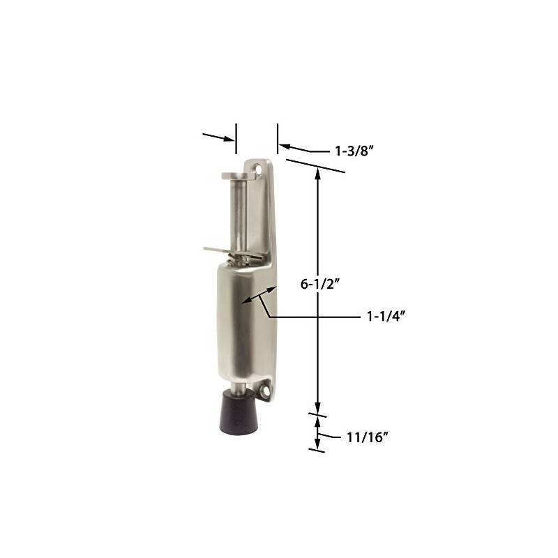 FPL Door Locks DH65-32D Heavy Duty Spring Loaded Step-On Door