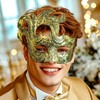 Maeaccx Masquerade Mask for Men, Phantom Opera Mask, Mardi Gras