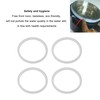 4PCS Water Distiller Sealing Ring Silicone Heat Resistance Water Distiller