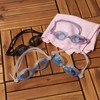 VIEW VA1601BK Swimming Goggles Set, Anti-Fog, Adjustment Strap, Original 3-Piece