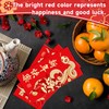 24 Pcs Red Envelopes, 6 Design Red Money Envelopes for