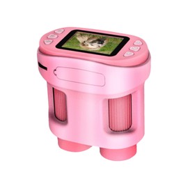 AIXXCUVQ Enhanced Clarity and Precision with Kids Microscope for Young Explorers ABS Handheld Microscope for Kids Portable