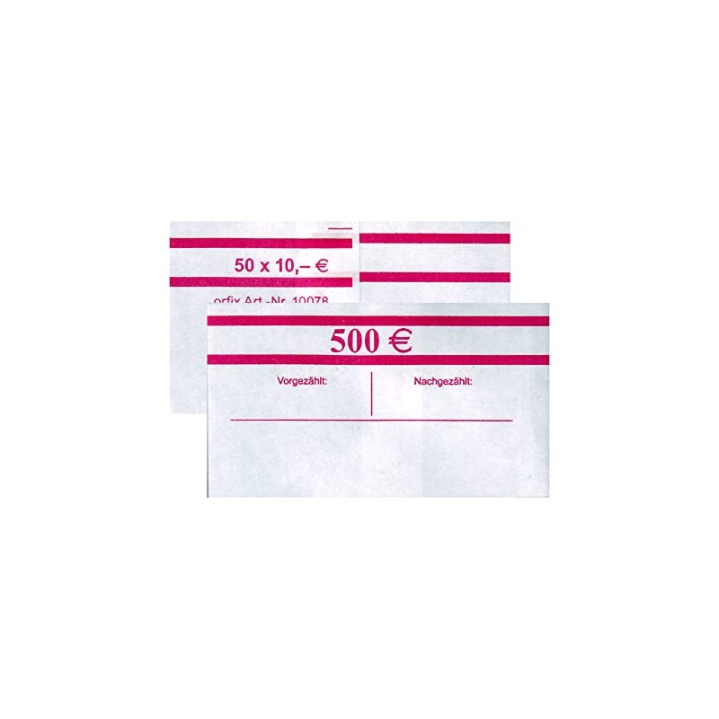 Euro Banknotes | 10 x Sleeves 50 x 10 Euro