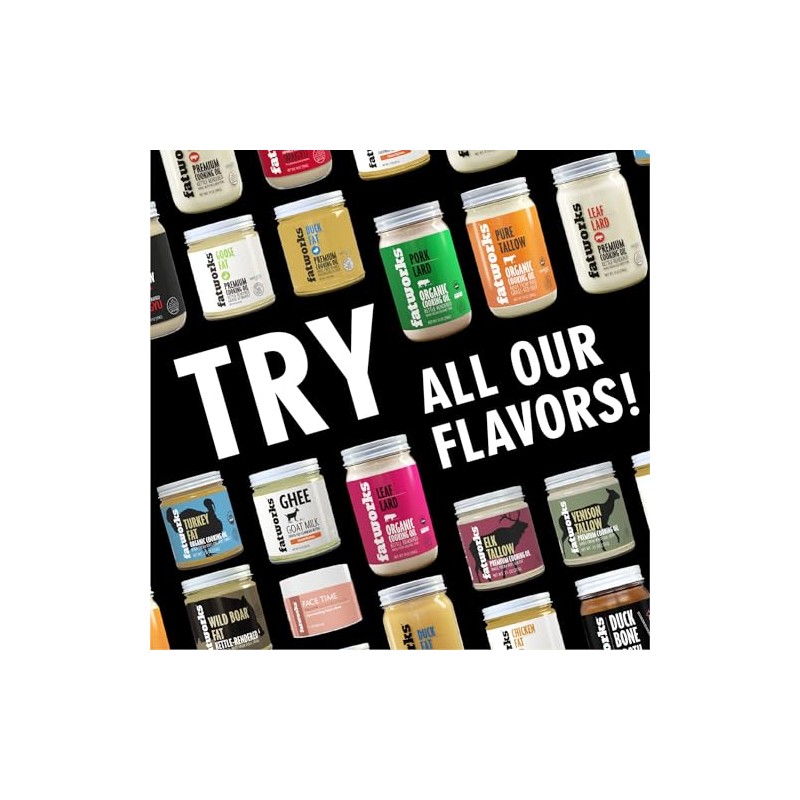 Certified Organic Grass-Fed Beef Tallow 1 Gallon