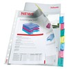 Esselte Index Punched Pocket with 8 Tabs, Holds up to