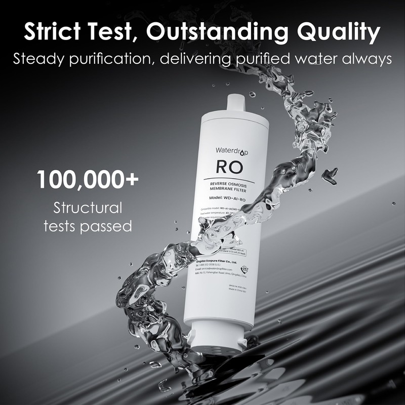 Waterdrop WD-A1-RO Filter, Replacement for WD-A1 Reverse Osmosis Hot Cold