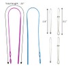QUETTO 4-Piece Professional Loop Turner Set Includes Hook Flexible Drawstring