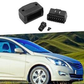 A ABSOPRO OBD2 GPS Diagnostic Male Connector Adapter Socket Housing Kit
