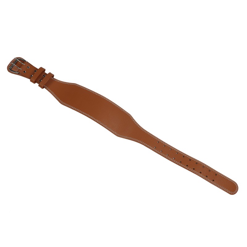 Weight Lifting Belt Waist Protection Adjustable Weightlifting Belt Brown for