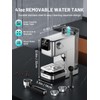 RELEXNOW Espresso Machine, 20 Bar Professional Espresso Coffee Maker with