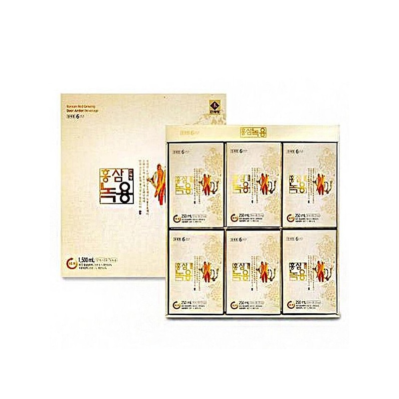 선물세트 김 6년근 홍삼 녹용 30포 Gift Set: 6-Year-Old Ginseng