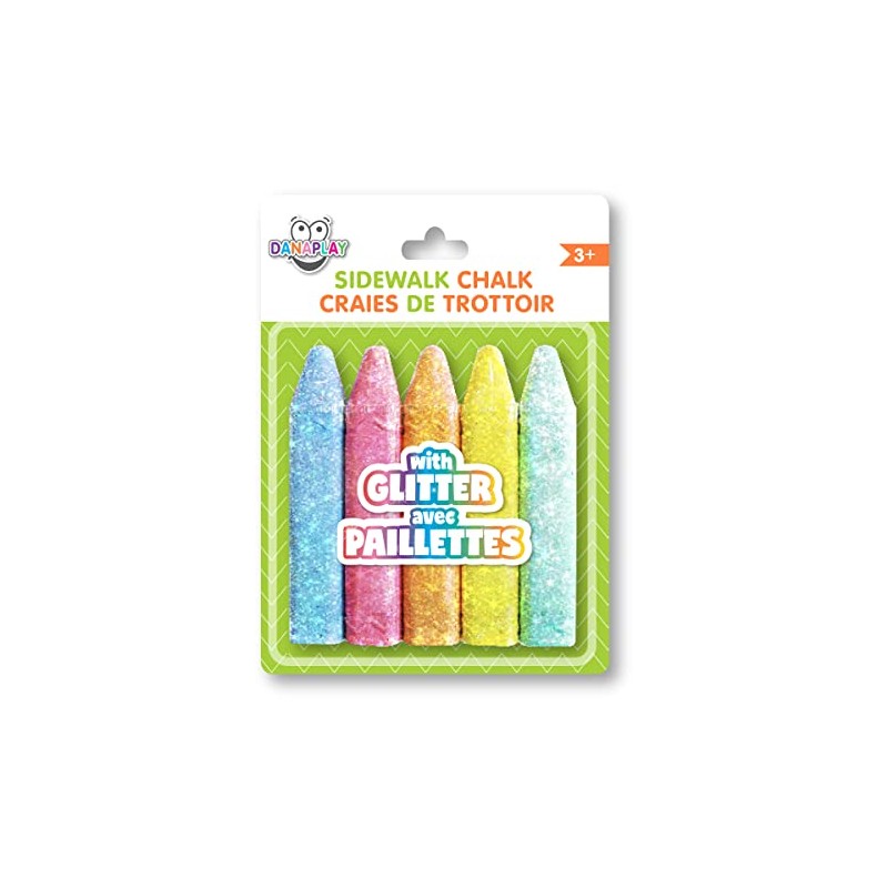 Danaplay Glitter Chalk (5 pieces)