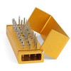 High Speed Diamond Bur Set with Aluminium Alloy Shelf by