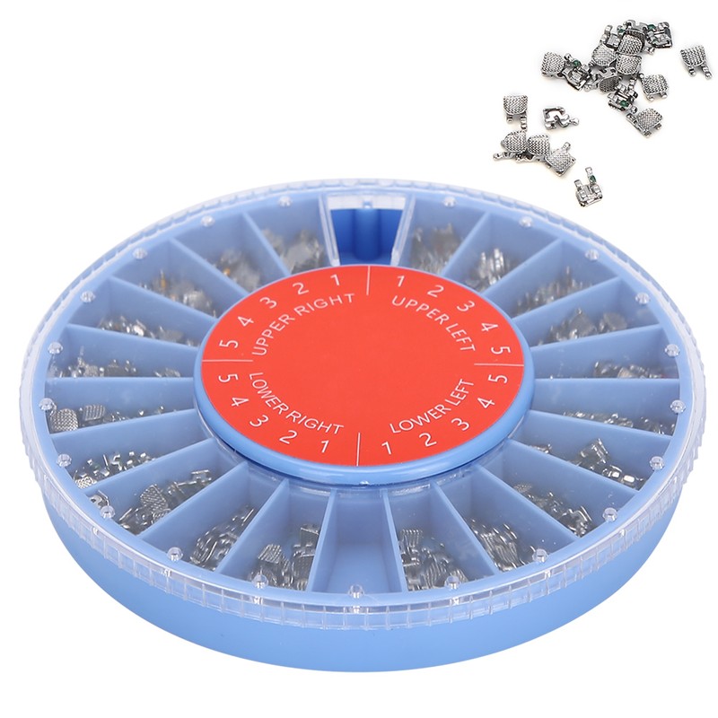 400pcs Dental Orthodontic Metal Brackets ROTH345 Hook Dental Orthodontic Supplies