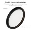 Adjustable Starburst Filter Thin HD Coating Camera Starlight Filter for
