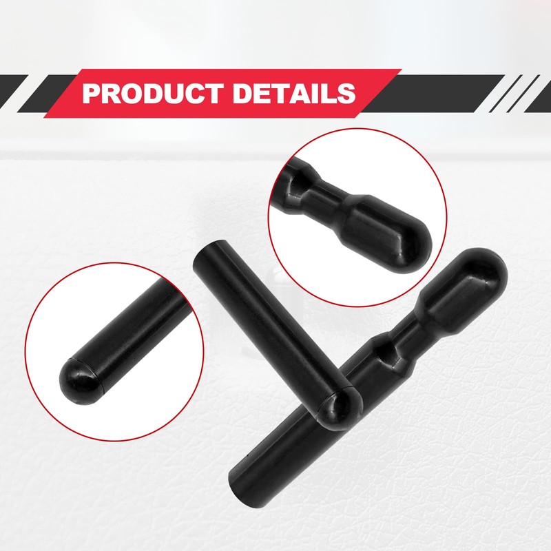 Car Door Lock Knobs, Front Door 2pcs+Back Door 2pcs Door