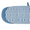 Penguin Home Oven Gloves,Heat Resistant, Colour - White & Blue,